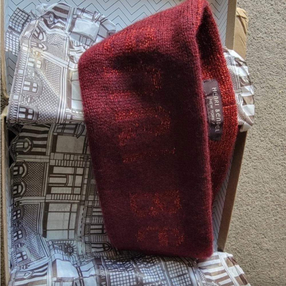 Henri Bendel Cashmere Headwrap Ear-Warmer NWOT